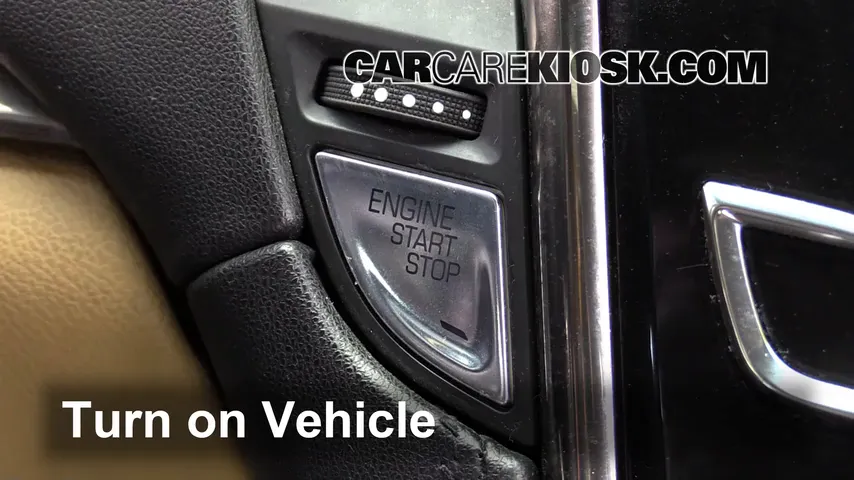 2014 Cadillac ATS 2.0L 4 Cyl. Turbo Bluetooth Pair Phone
